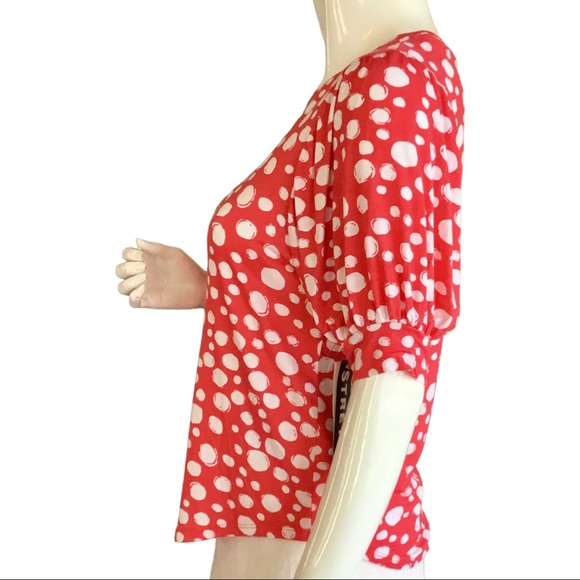 THOMAS & OLIVIA VISCOSE PULLOVER TOP. SIZE PM - Picture 3 of 7